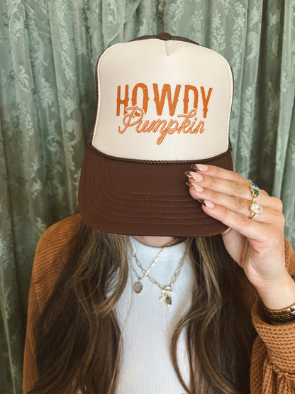 Howdy Pumpkin Hat
